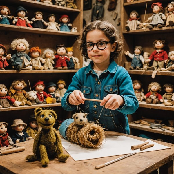 Où participer à des ateliers de fabrication de marionnettes en Italie ?